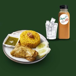 [Combo Set] ข้าวหมกไก่ + น้ำชง