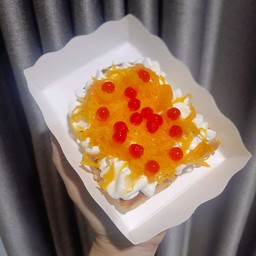 วิปครีม+ฝอยทอง+เยลลี่