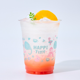 พีชเพียวเร่ โซดา. Peach Puree With Soda