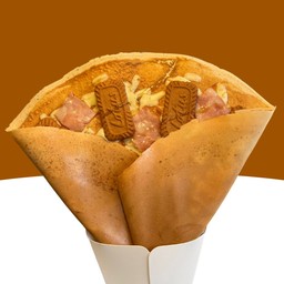 เครปคุ้กกี้เบค่อนชีส