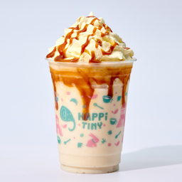 นมสดคาราเมล ปั่น Caramel Fresh Milk Frappe