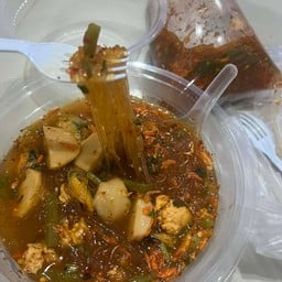 วุ้นเส้นน้ำธรรมดา (ไก่บด-ลูกชิิ้น)