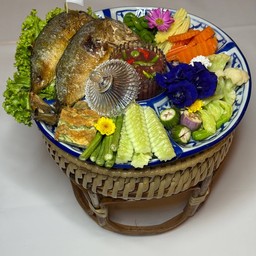 Set น้ำพริกกะปิปลาทูทอด