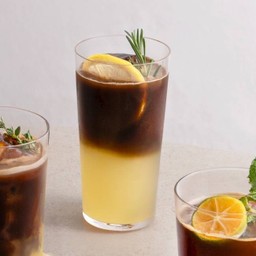 Sparkling lemonade coffee