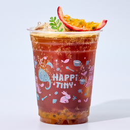 เสาวรส อเมริกาโน่. Iced Passion Fruit Americano