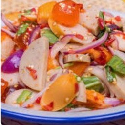 วุ้นเส้น หมูสับ หมูยอ ไส้กรอก