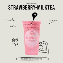 ชานมสตอเบอร์รี่