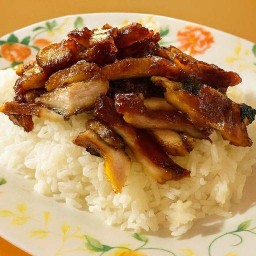 ข้าวหน้าหมูหลายๆอย่าง (อู่ช่างกรานต์) ข้าวหน้าหมูย่าง