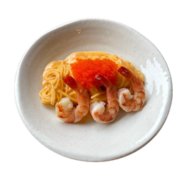 711 Uni Cream Spaghetti with Tiger Prawn