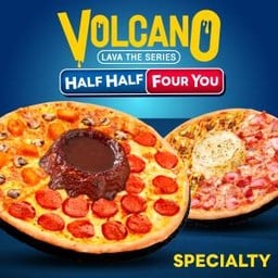 [Volcano] Half&Half Four you Pizza 12" - Specialty