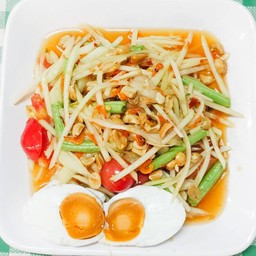 ตำไทยไข่เค็ม