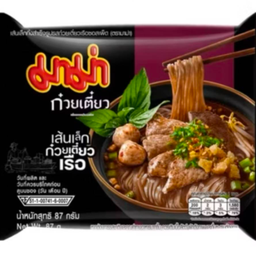 KG03.54 มาม่า ก๋วยเตี๋ยวเรือรสหมูเส้นเล็ก  โปรดกดเลือก เนื้อสัตว์ และอื่นๆ