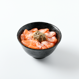 604 Salmon Don With Kani Miso