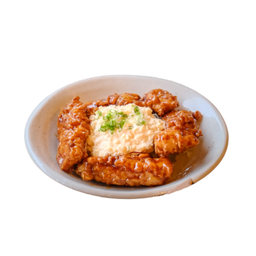 104 Yuzu-Glazed Chicken Nanban.