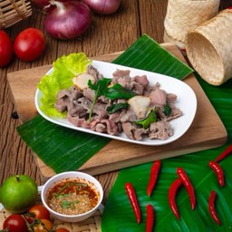 เนื้อลายลวกจิ้ม