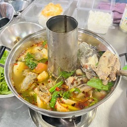 ต้มยำหัวปลาช่อน+พุง