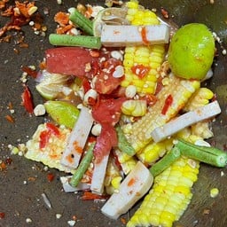 ส้มตำทะเลแซ่บนัวสาขา4 โลตัสโกเฟรชบ้านเคียงเขต