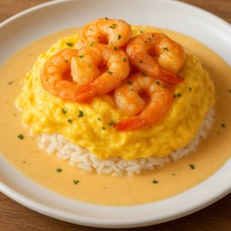 ข้าวไข่ข้นกุ้ง