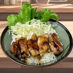 ข้าวหน้าไก่ย่าง ซอสเทอริยากิ