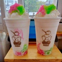 มะพร้าวหอมมมะพร้าวปั่นนมสด