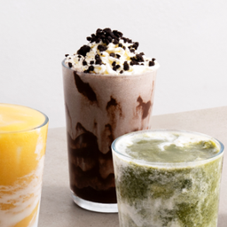 Oreo and cream smoothie