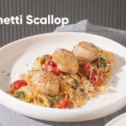 Spaghetti Scallop Pasta FG