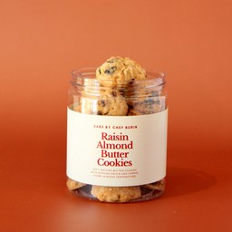 Raisin Almond Mini Cookie (ขนาด 170 กรัม) จำนวน 1 กระปุก