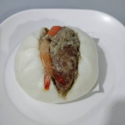 ซาลาเปาหน้าแตก กุ้ง