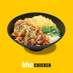 ข้าวไก่ทอดรสซอสสปริงออเนียน (ต้นหอม) Spring Onion Chicken Rice Bowl