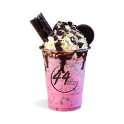 นมชมพูปั่น โอริโอ้+วิปครีม