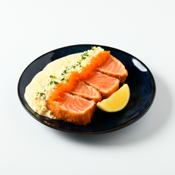 504 Salmon Katsu With Tartar Sauce