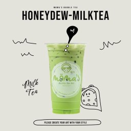 ชานมแคนตาลูป