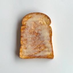 ขนมปังปิ้ง เนย นม น้ำตาล (Toast with Sugar & Condensed Milk)