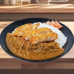 แกงกะหรี่ กุ้งทอดสไตล์ทงคัตสึ