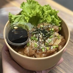 ไก่ทอด ไข่ข้น อาหารตามสั่ง (ไทรม้า)