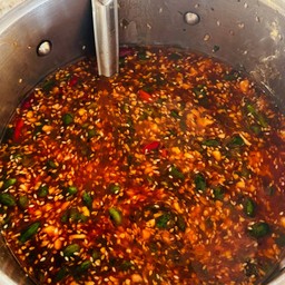 น้ำจิ้มหมูกระทะสูตรน้ำมันงา 1 ขวด