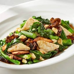 คะน้าฮ่องกงผัดรวมมิตร