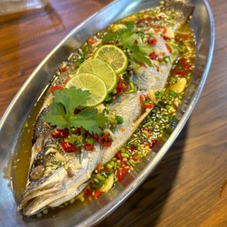 ปลา … นึ่งมะนาว