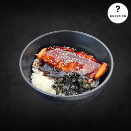 ข้าวหน้าแซลมอนซอสเทอริยากิ