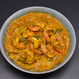 กุ้งผัดผงกะหรี่ 咖喱炒虾肉
