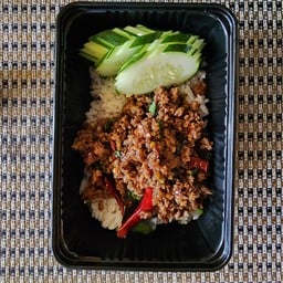 กะเพราเนื้อสับ