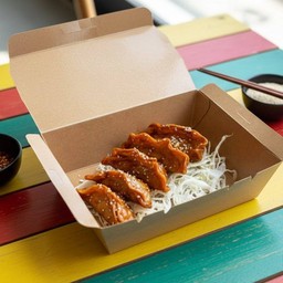 เกี๊ยวซ่าซอสเกาหลี 5 ชิ้น