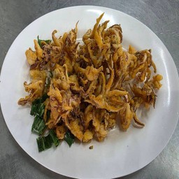 หนวดปลาหมึกทอด