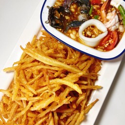 ส้มตำทอด