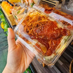 ข้าวเหนียวหมูสวรรค์เม็ดผักชี อย่างเดียว