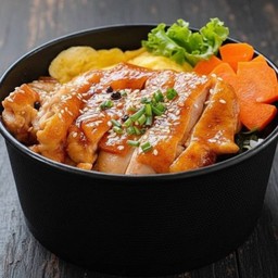 ข้าวหน้าไก่เทอริยากิ ซอสฉ่ำมากก
