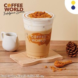 คาวบอย บิสคอฟ คอฟฟี่ เย็น 16 oz.