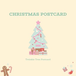 Twinkle Tree Postcard
