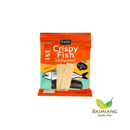 DE LA LITA ปลาแผ่นกับสาหร่ายทะเลอบกรอบ 20 ก.