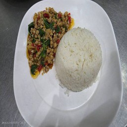 ข้าวกะเพราหมู